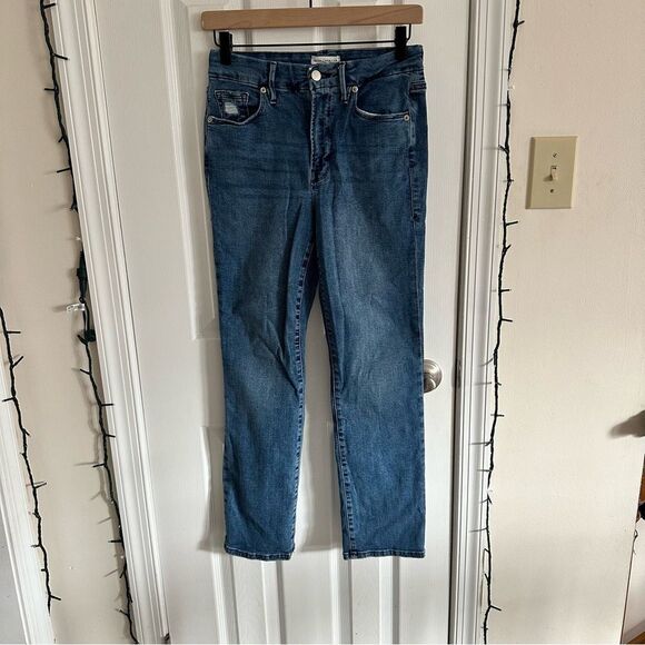 Good American Good Waist Split Pocket Jeans Women’s Size 8 - Picture 1 of 10